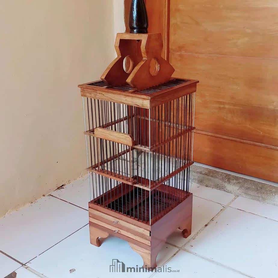 Sangkar Ukir Burung Ciblek