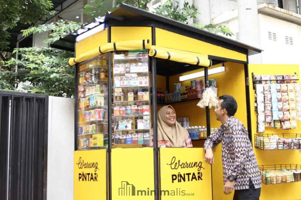 bentuk warung depan rumah