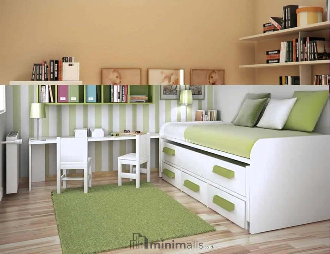 model kamar minimalis 2x2