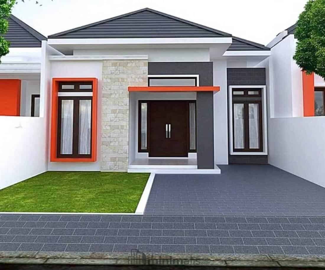 model rumah minimalis terbaru ukuran 6x10