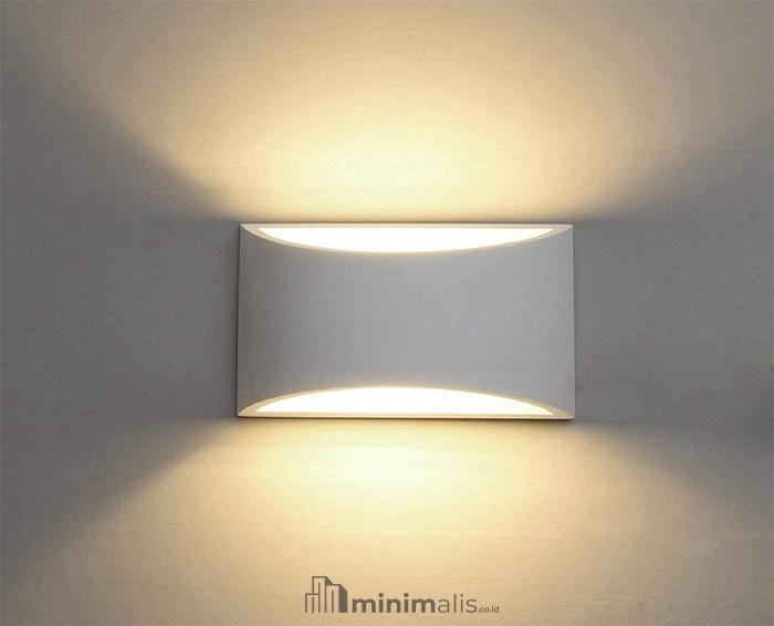 Gypsum Lampu Dinding