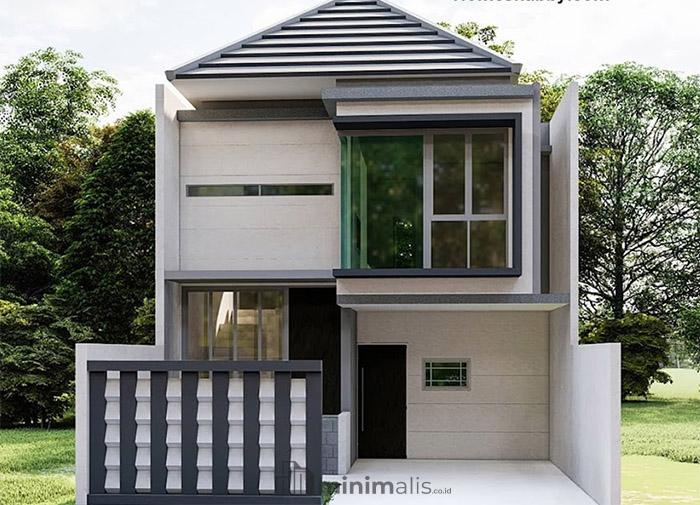 Model Rumah Potong Gudang Minimalis