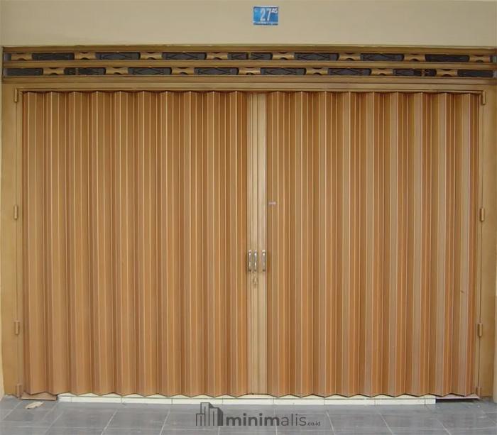 Rolling Door Warna Coklat