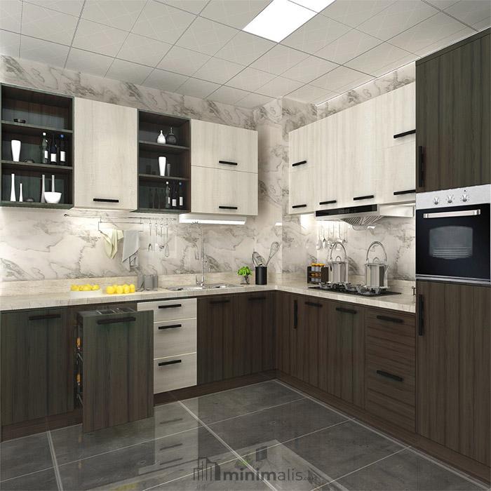 desain lemari dapur