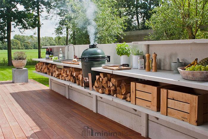 inspirasi dapur outdoor