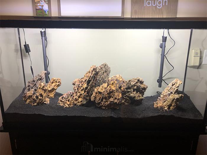 aquascape minimalis batu