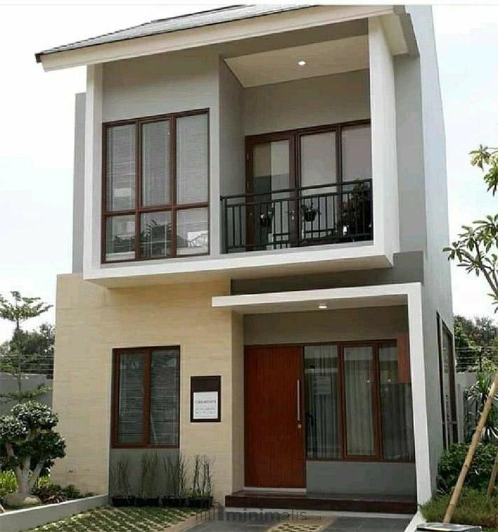 desain eksterior rumah minimalis kecil