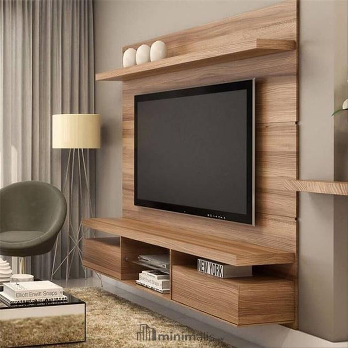 desain rak tv kamar tidur