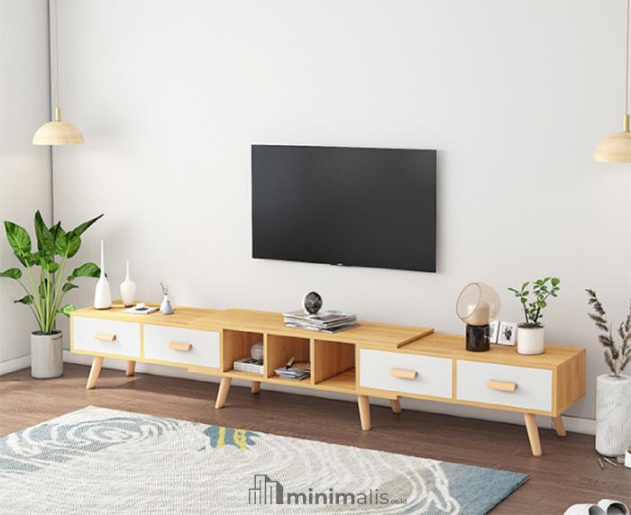 desain rak tv minimalis terbaru