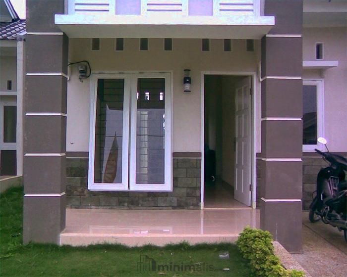 desain teras rumah subsidi