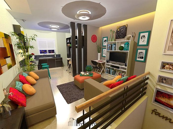 inspirasi interior rumah minimalis type 36