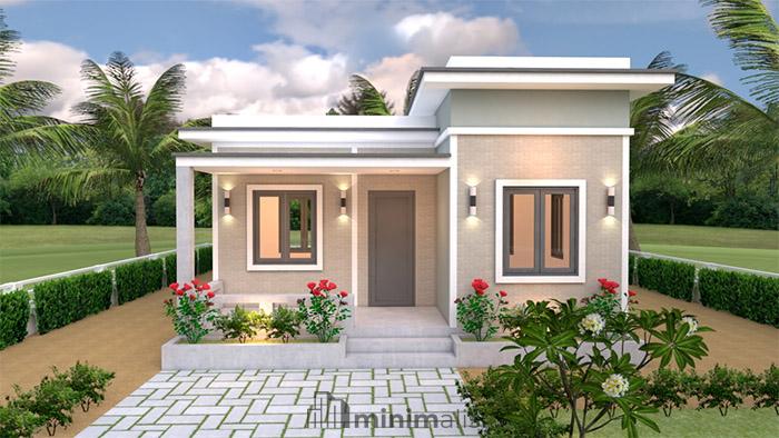 model atap rumah minimalis 1 lantai