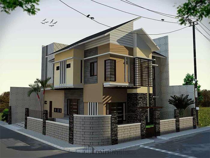 model pagar rumah klasik modern