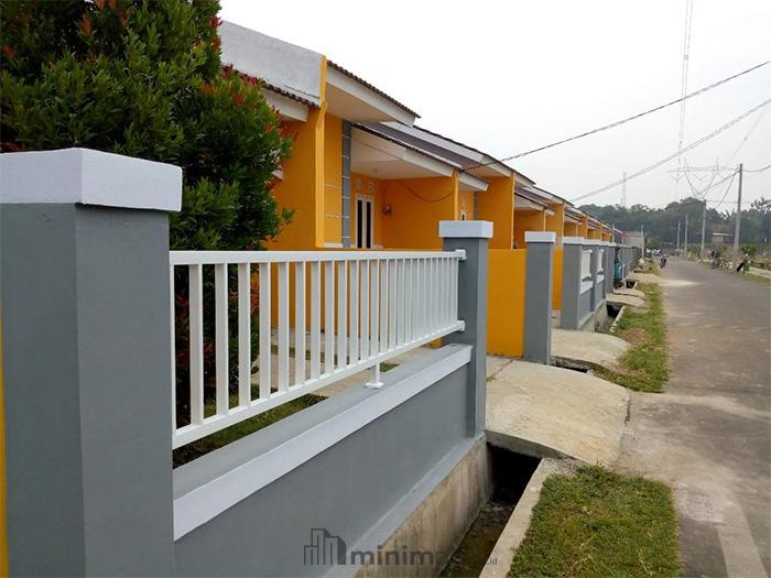 model pagar rumah subsidi