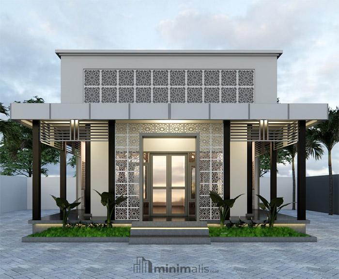 mushola rumah minimalis modern