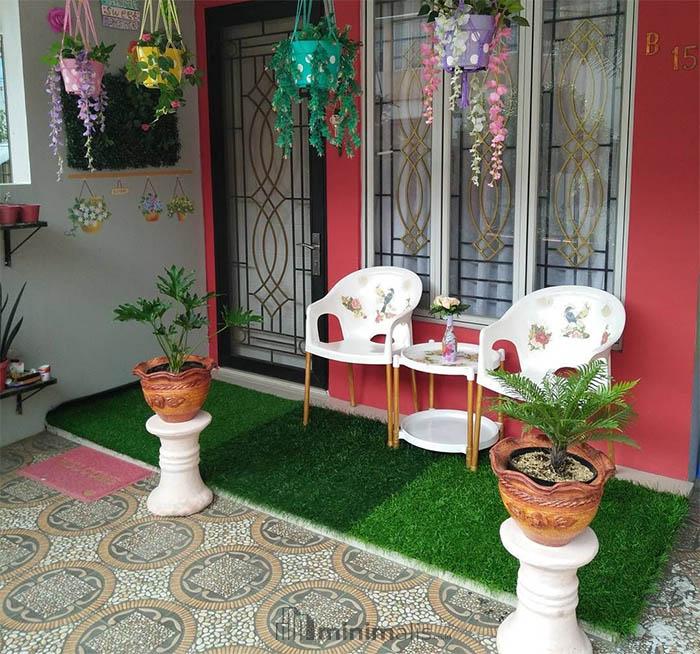 teras minimalis rumah subsidi