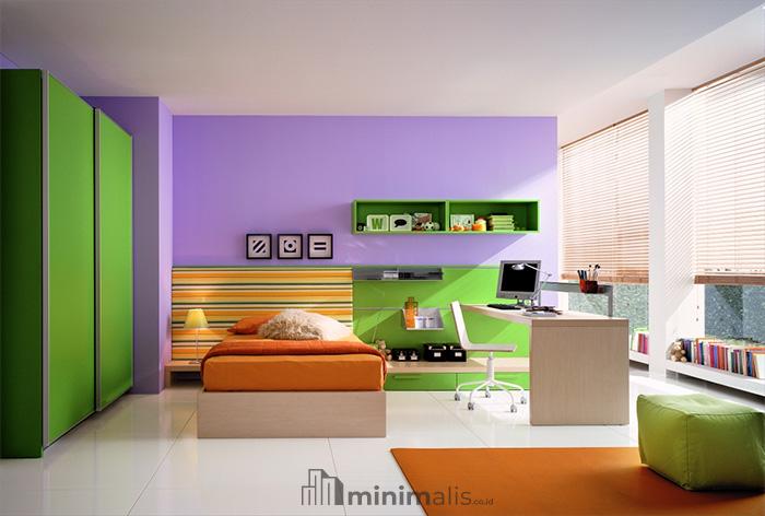 warna cat rumah minimalis dulux ungu