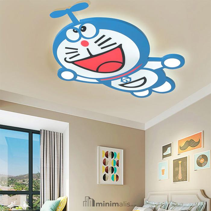 gambar plafon kamar doraemon