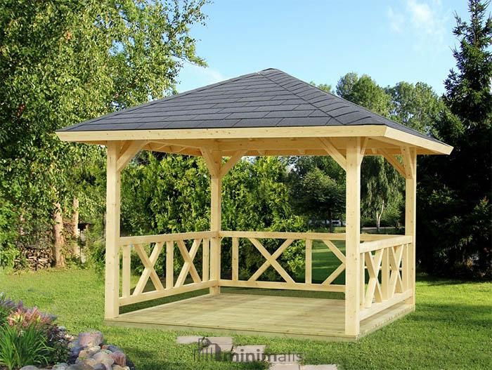 gazebo kayu jati