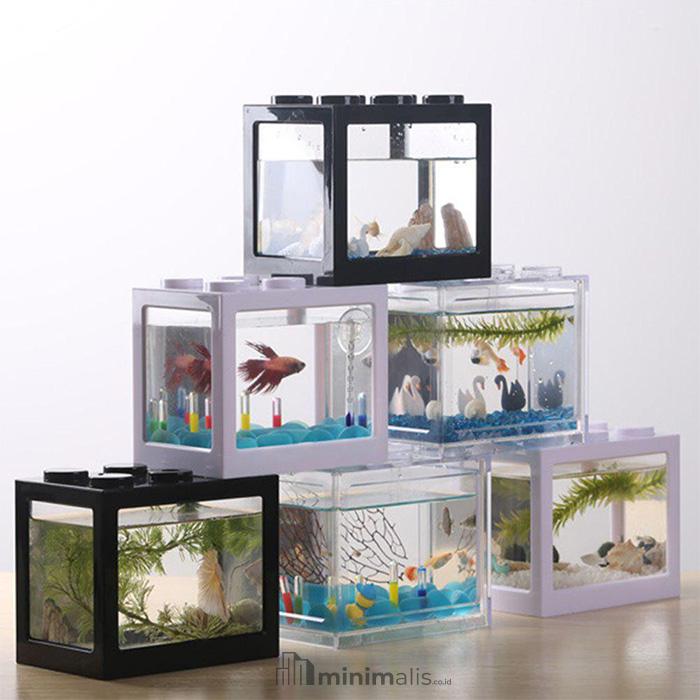 meja aquarium mini