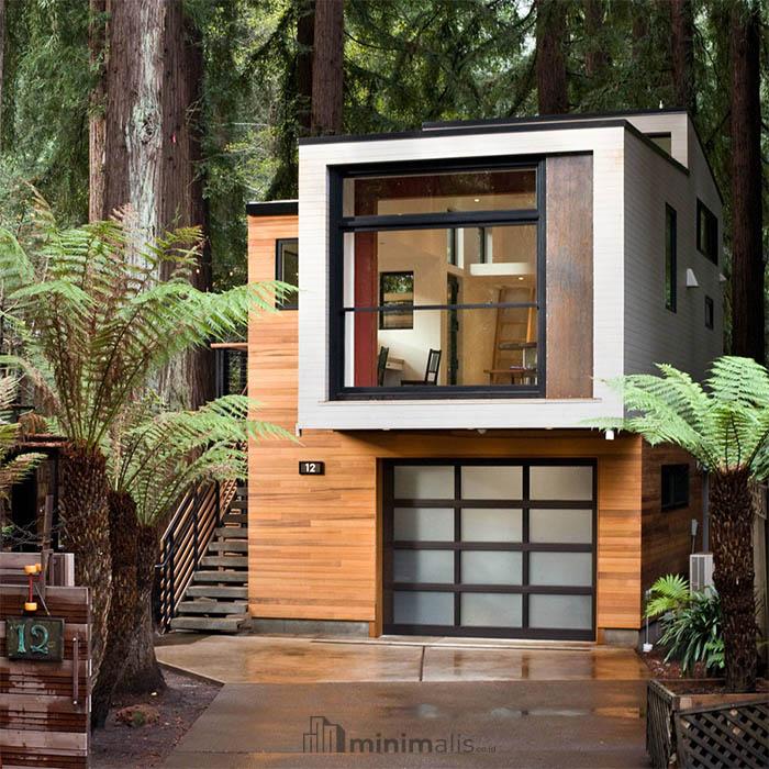 rumah kecil minimalis modern