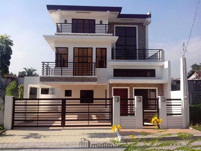 desain interior rumah 2 lantai modern