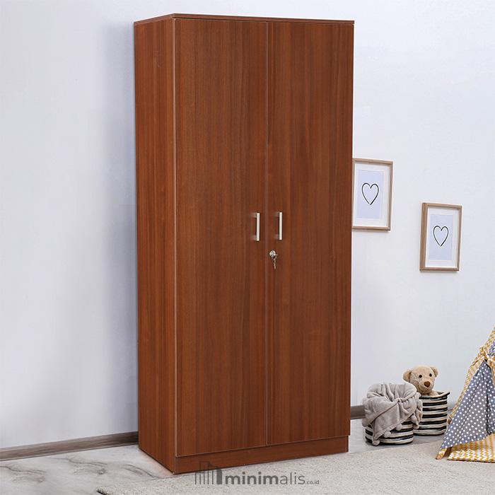 desain lemari pakaian 2 pintu