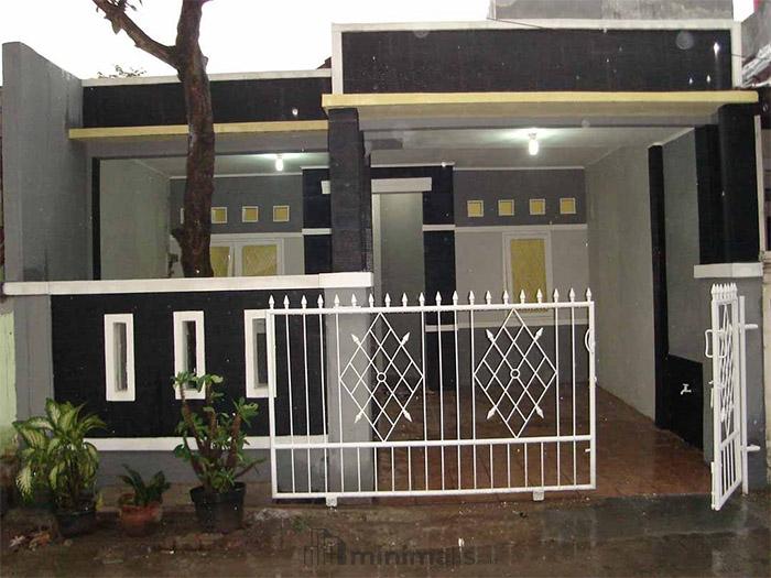 desain pagar rumah type 36