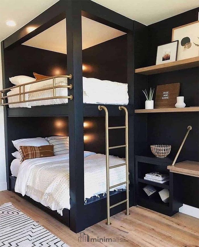 desain tempat tidur tingkat minimalis