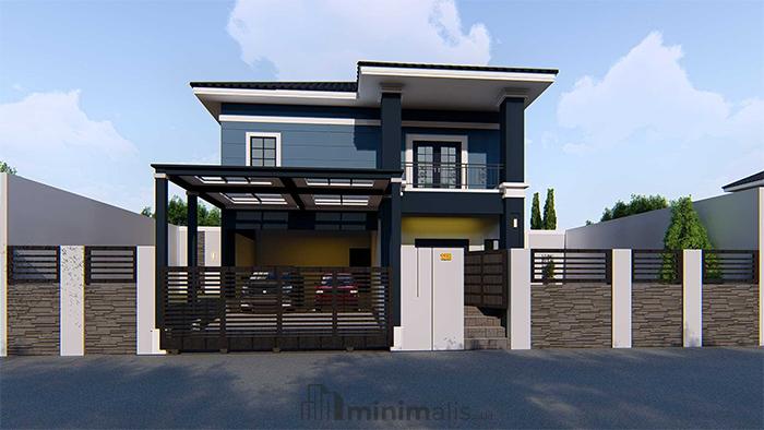 gambar rumah 2 lantai terbaru