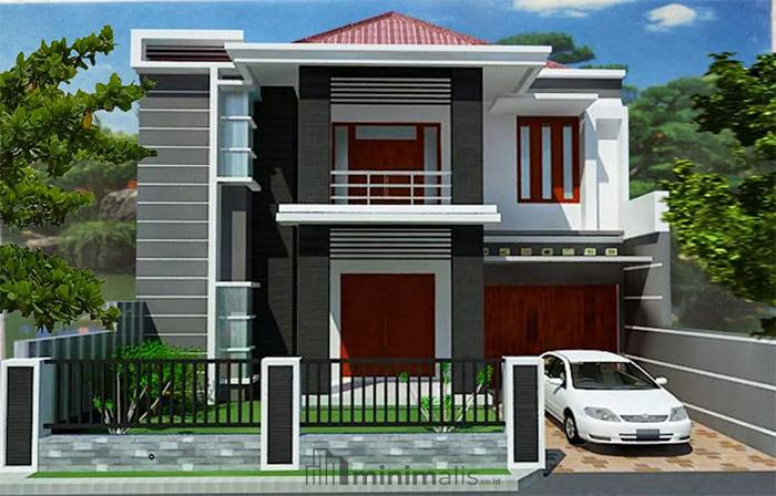 gambar rumah 2 lantai type 45