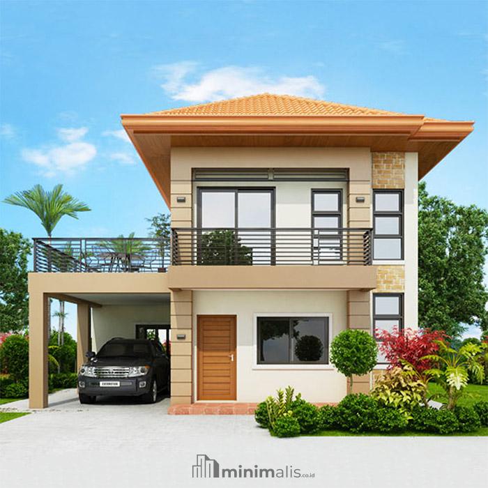 gambar rumah minimalis 2 lantai 6x6