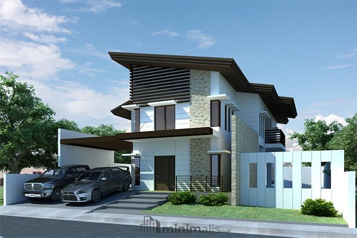 gambar rumah minimalis 2 lantai ukuran 5x7