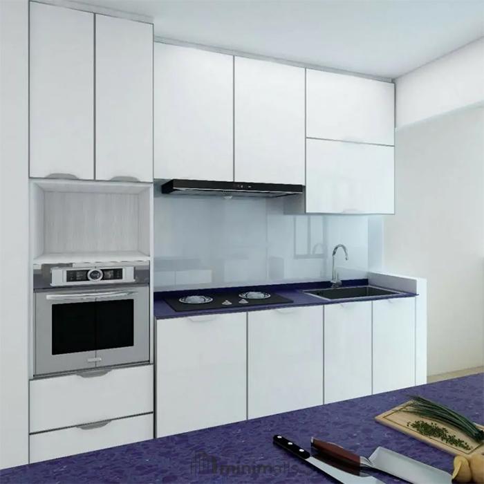 lemari dapur aluminium