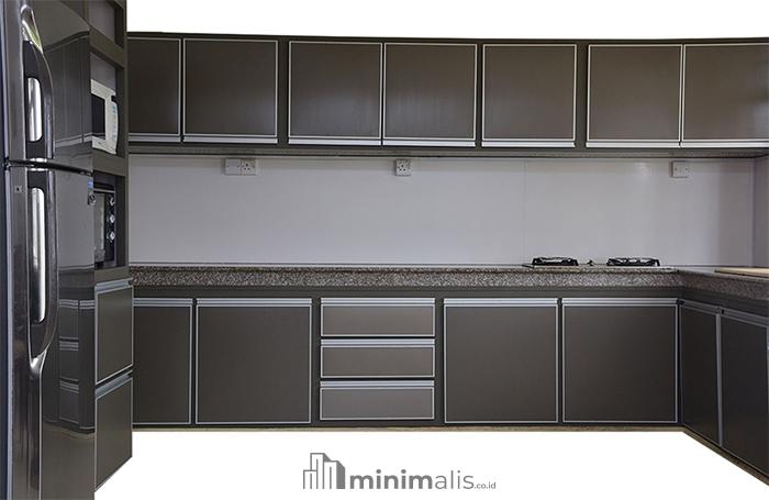 lemari dapur gantung aluminium