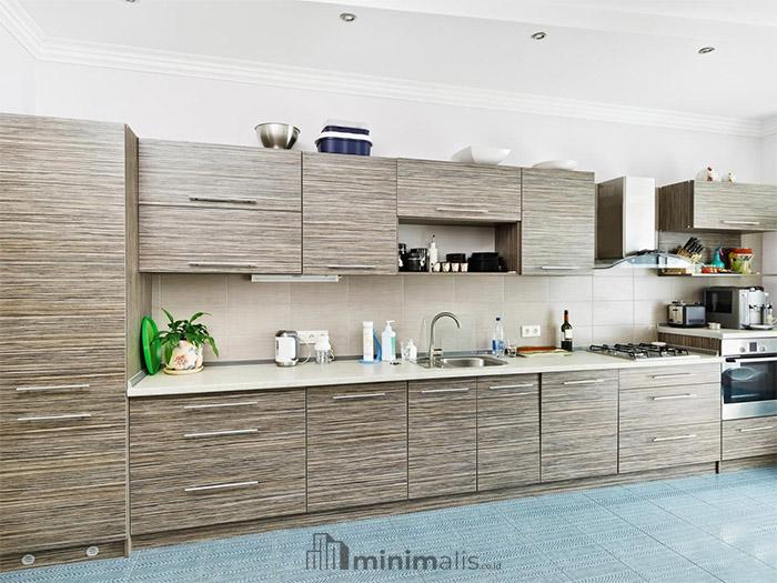 model kitchen set lurus