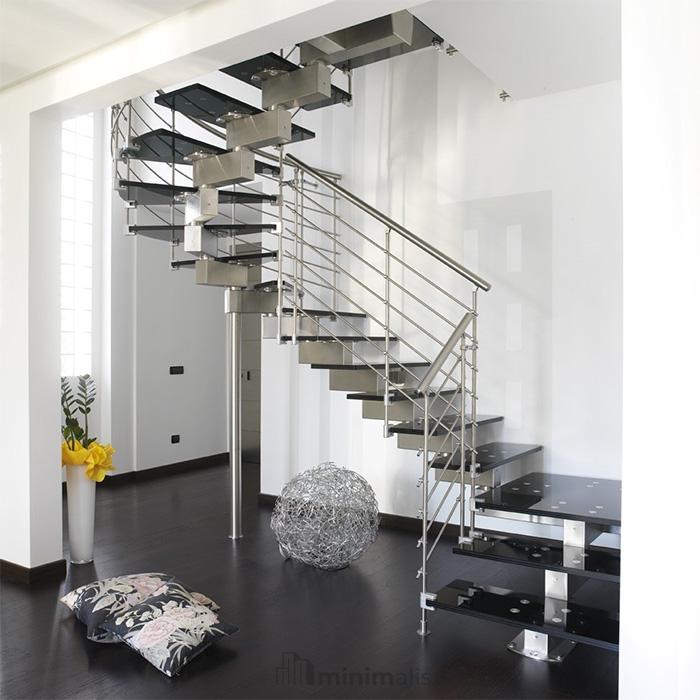 per meter harga railing tangga kaca stainless steel