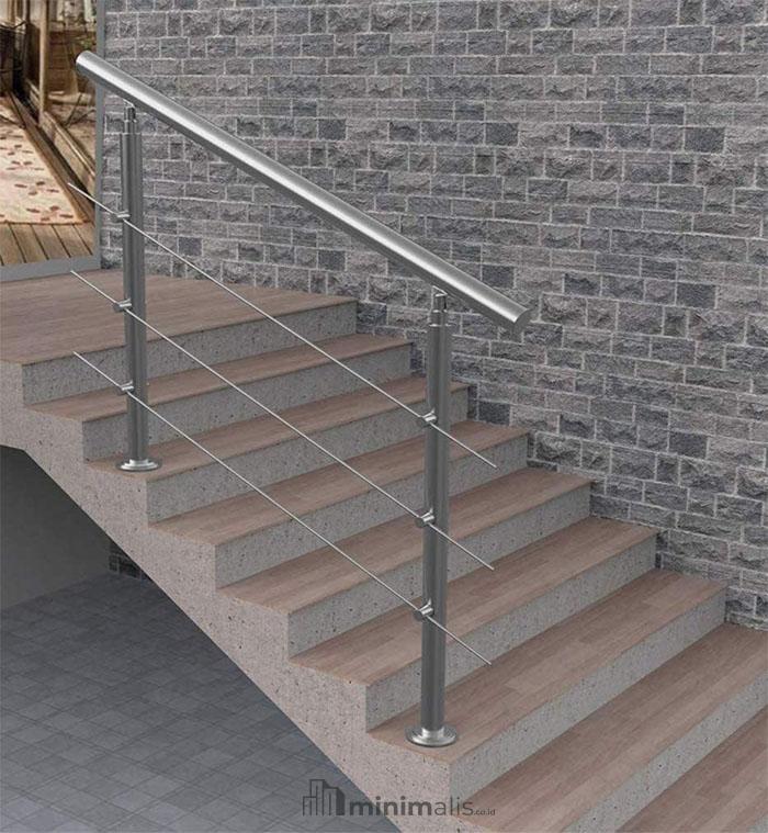 railing tangga stainles