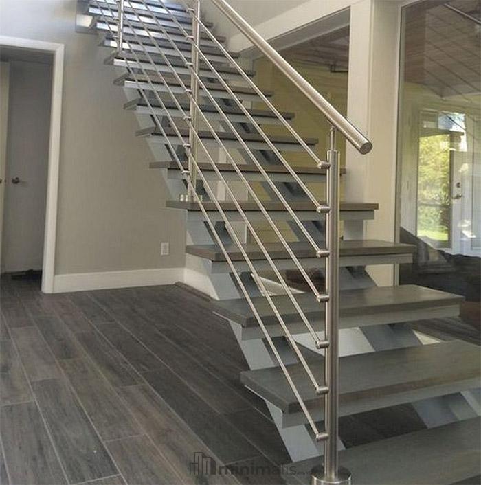 railing tangga stainless