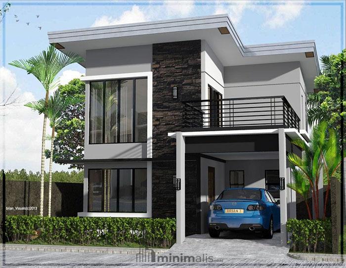 rumah sederhana minimalis 2 lantai